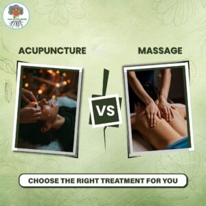 accupunture or massage